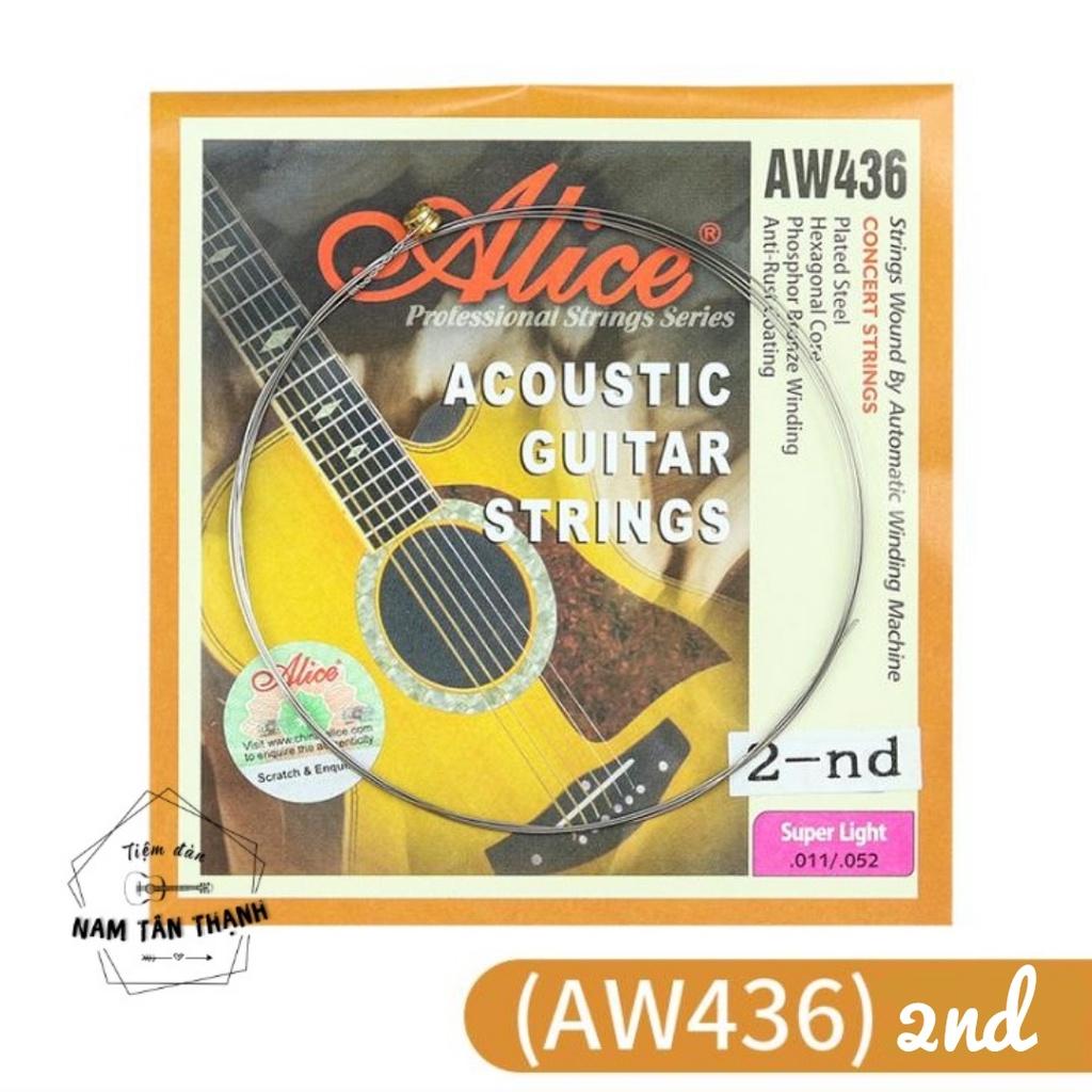 Dây đàn Guitar Acoustic Alice AW436 - Hàng Chính Hãng