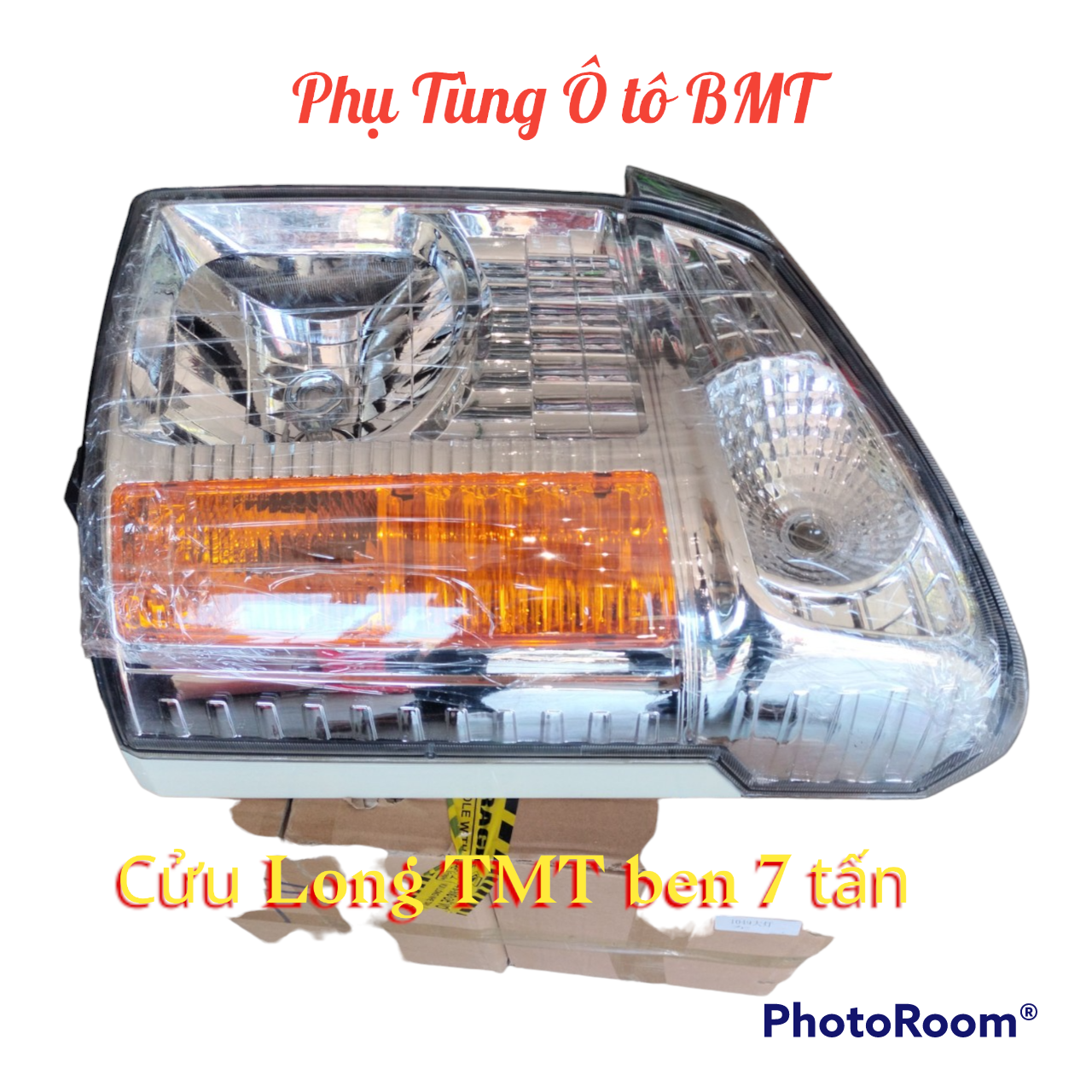 Đèn pha xe tải Cửu long 9 tấn, ben TMT 7 tấn, Dongfeng Việt Trung 5 tấn. Mã sản phẩm DC - 22 - 01 (1049/1059)