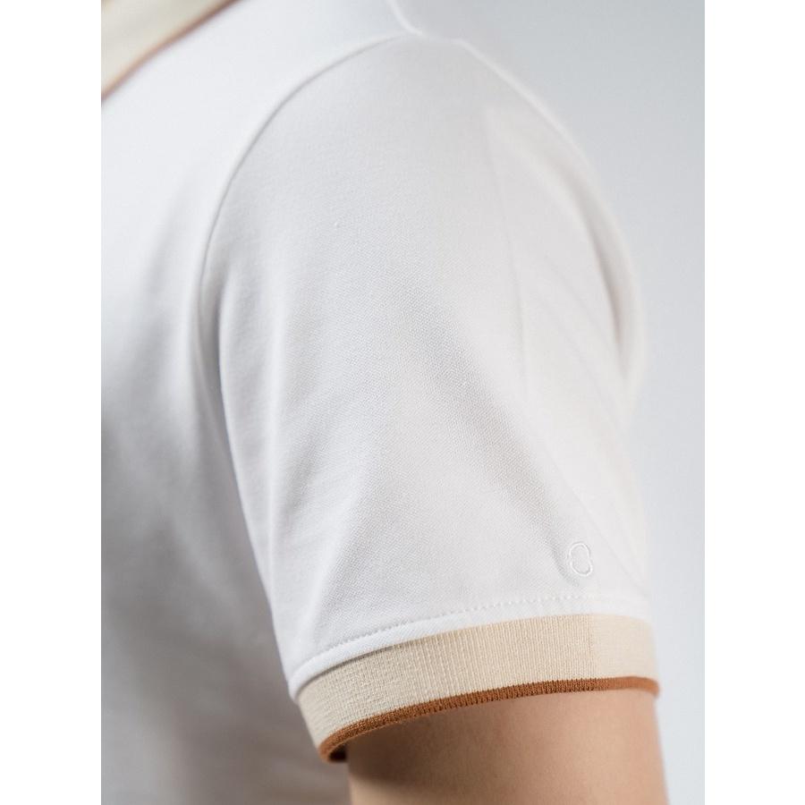 OWEN - Áo Polo nam ngắn tay Owen màu trắng 220348 - Áo thun có cổ nam