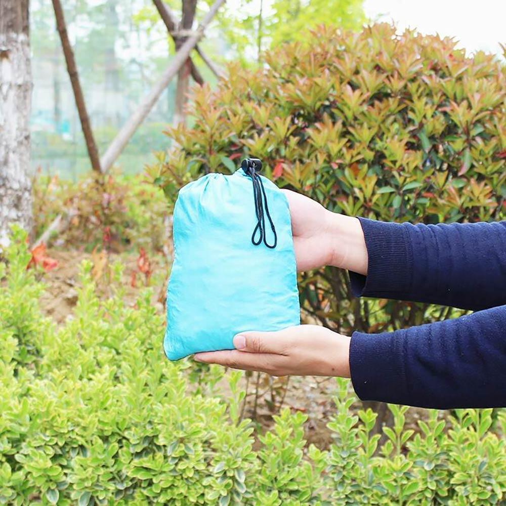 Đi Bộ Đường Dài Cắm Trại 240Cm Võng Di Động Nylon An Toàn Dù Hamac Treo Ghế Xoay Ngoài Trời Đôi Người Giải Trí Hamak