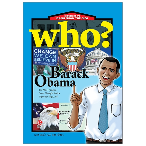 Sách - Who? Chuyện kể về danh nhân thế giới - Barack Obama