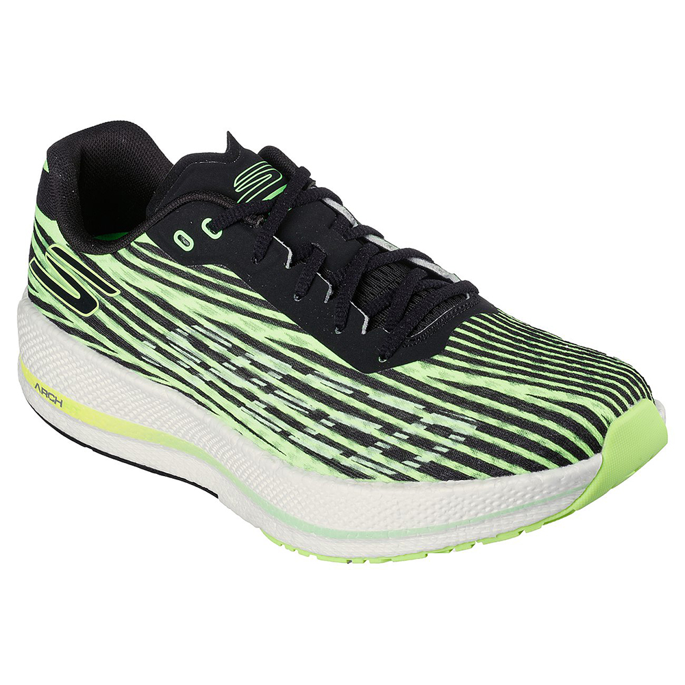 Skechers Nam Giày Thể Thao Chạy Bộ Tập Gym, Thường Ngày, Đi Học, Đi Làm GOrun Arch Fit Razor 4 Running HYPER ARC, Breathable, Arch Fit, Goodyear Rubber, Hyper Burst Pro - 246075-LIME