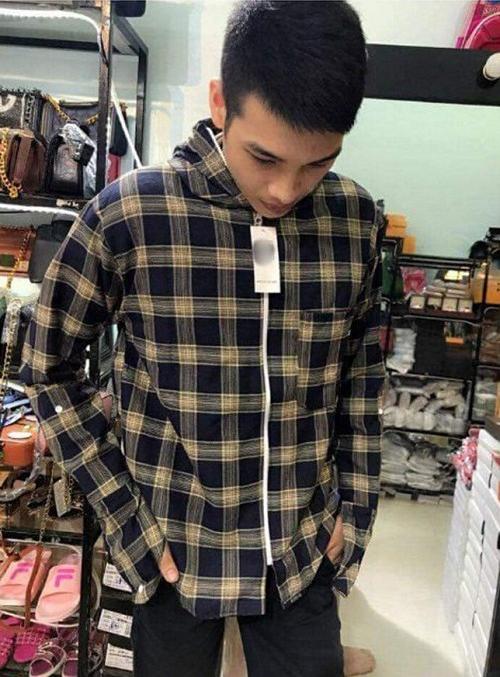 Áo chống nắng vải thô dành cho nam