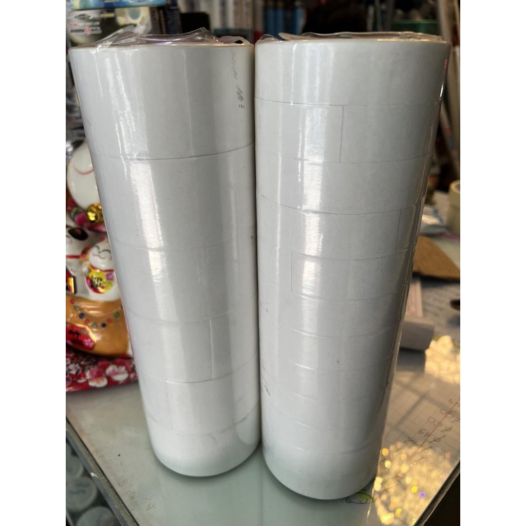 Băng Keo 2 Mặt Mỏng, Loại 2.4cm và 4.8cm