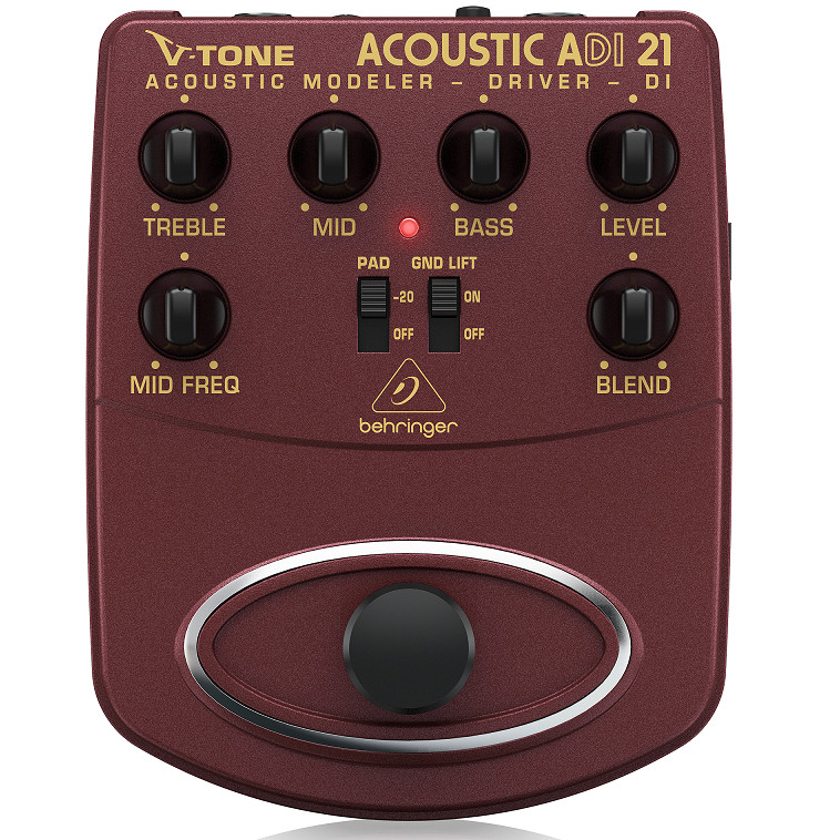 Guitar Stompboxes Behringer ADI21 -Pedals for Acoustic Guitars-Hàng chính hãng