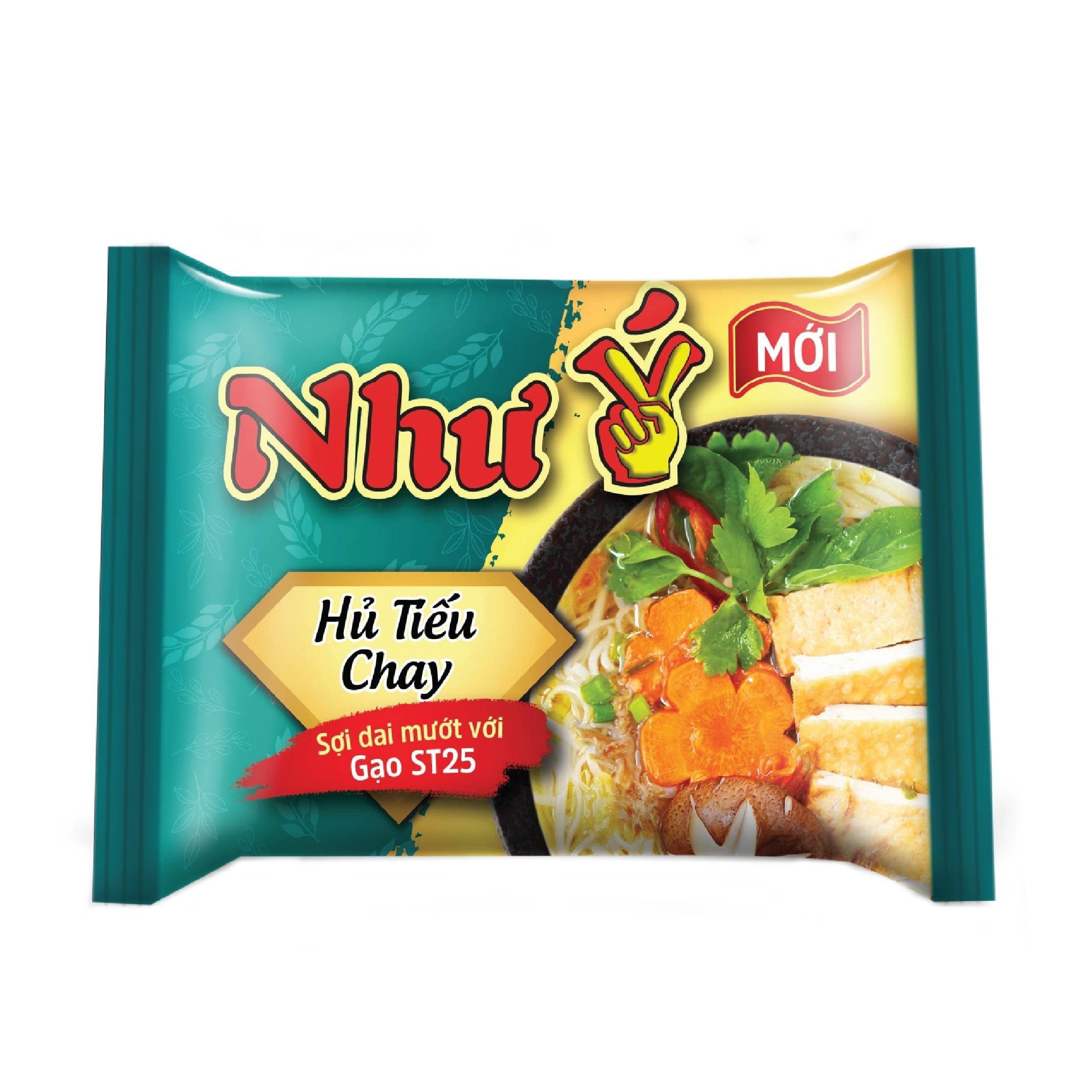 Thùng 30 Gói Hủ Tiếu Chay Như Ý 60g/gói