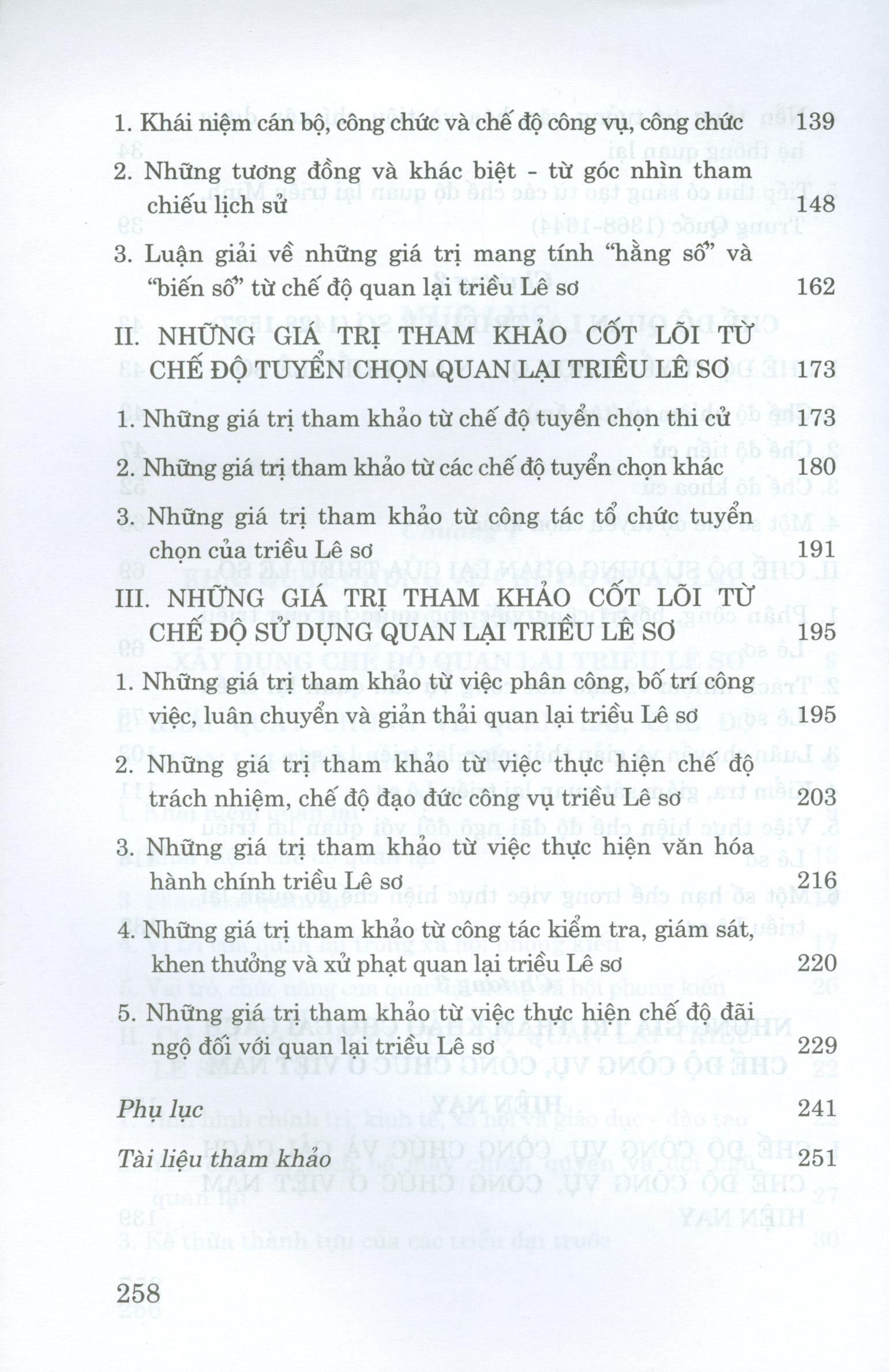 Chế Độ Quan Lại Triều Lê Sơ (1428-1527) Và Những Giá Trị Tham Khảo Cho Cải Cách Chế Độ Công Vụ, Công Chức Ở Việt Nam Hiện Nay