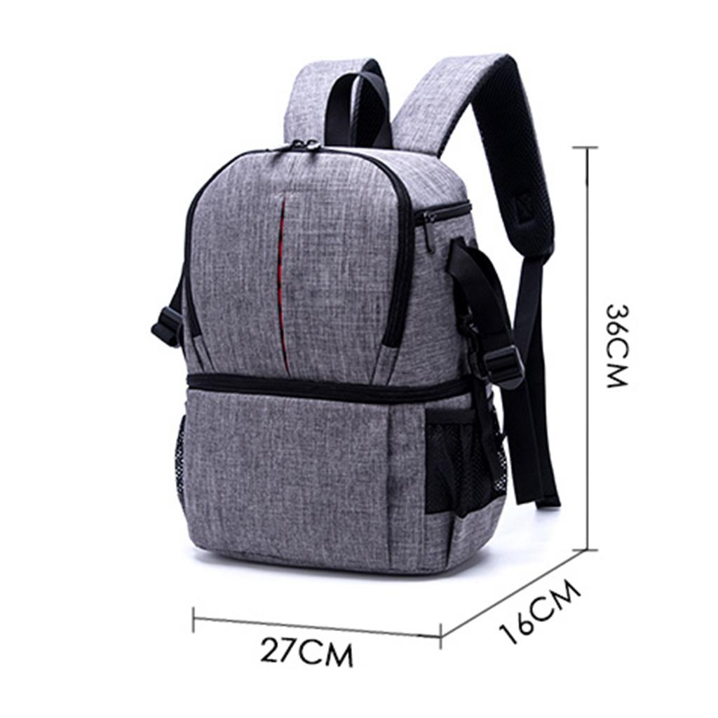 DSLR/SLR Camera Backpack Bag Case Shockproof Compatible for Nikon, Canon, Sony Mirrorless Cameras Waterproof