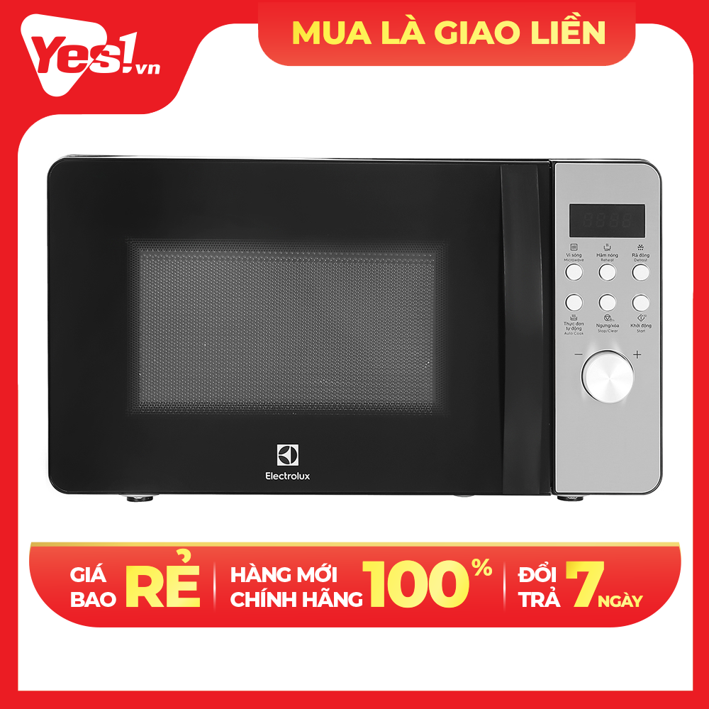 Lò vi sóng Electrolux EMM20D38GB 20 lít - Hàng Chính Hãng - Chỉ Giao Hồ Chí Minh