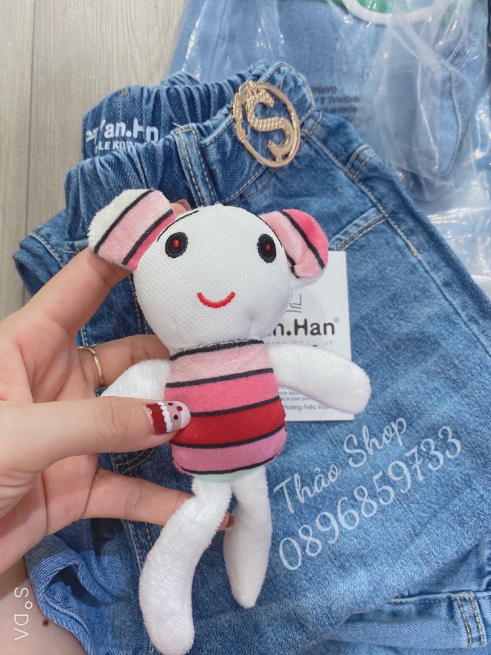 QUẦN JEANS DÀI SIZE ĐẠI BÉ GÁI