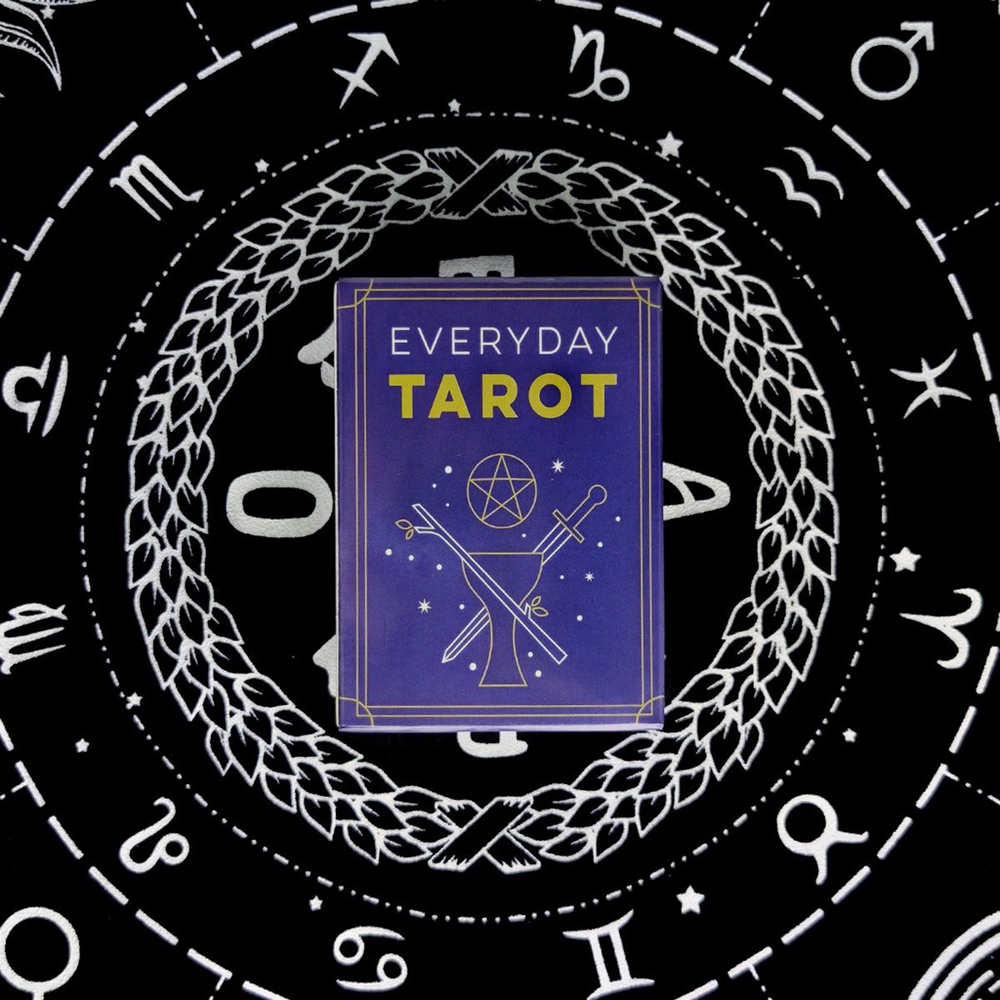 Bộ Bài Everyday Tarot 78 Lá Bài Tặng Đá Thanh Tẩy