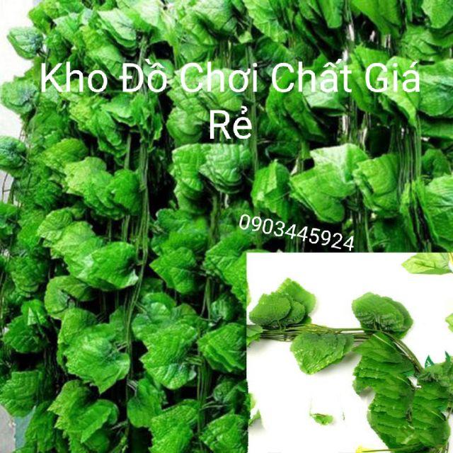 Set 10 dây thường xuân giả trang trí decor 2m - Lá giả