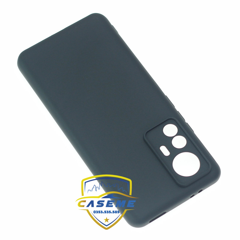 Ốp lưng dẻo màu đen dành cho Xiaomi 12T/12T Pro/K50 Ultra silicon chống sốc cao cấp