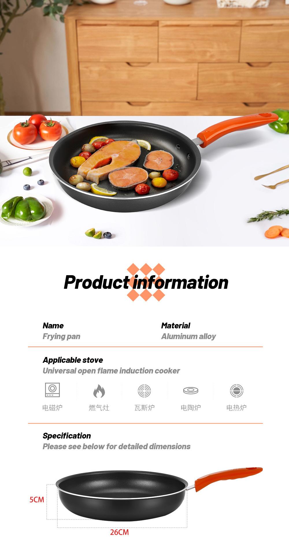 Đặc biệt chảo rán một chảo chống dính chảo chống dính hộ gia đình có thể gập lại chảo rán bít tết chảo chống dính đáy phẳng