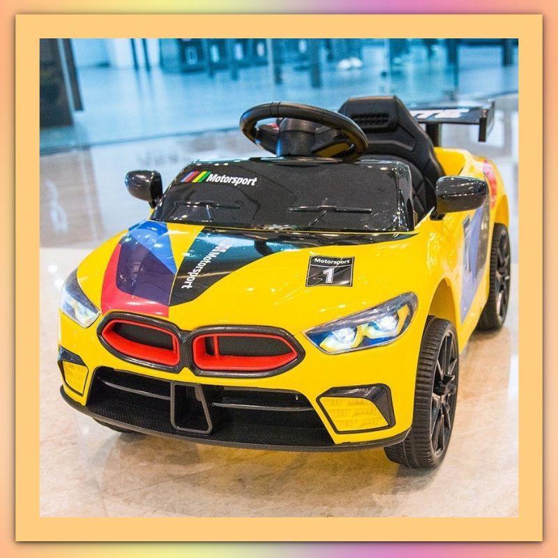 [Siêu Phẩm]xe điện kiểu dáng BMW-808 có điều khiển - Đỏ