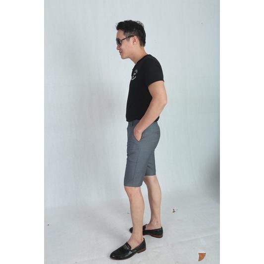 quần ngố nam màu xám