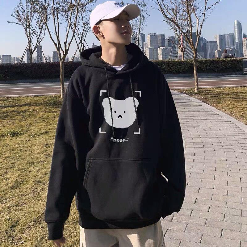 Áo Hoodie nam nữ Form Rộng . GẤU BEAR , áo khoác hoodie