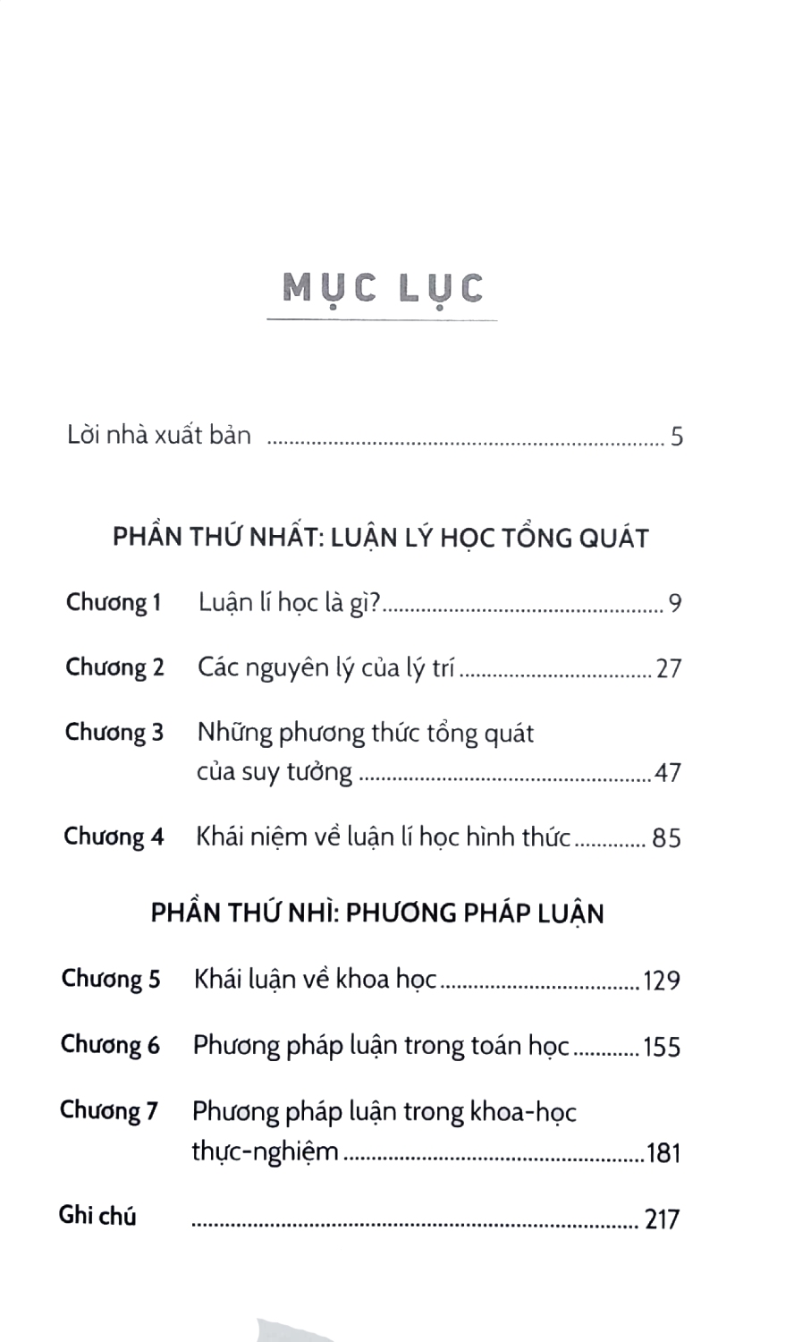 Nghệ Thuật Suy Tưởng - Luận Lí Học Tổng Quát Và Phương Pháp Luận (VL)