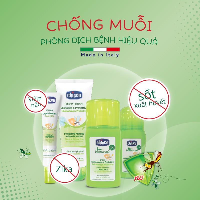 Combo lăn đa năng xua muỗi Chicco &amp; lăn bôi vết muỗi đốt, côn trùng cắn Chicco