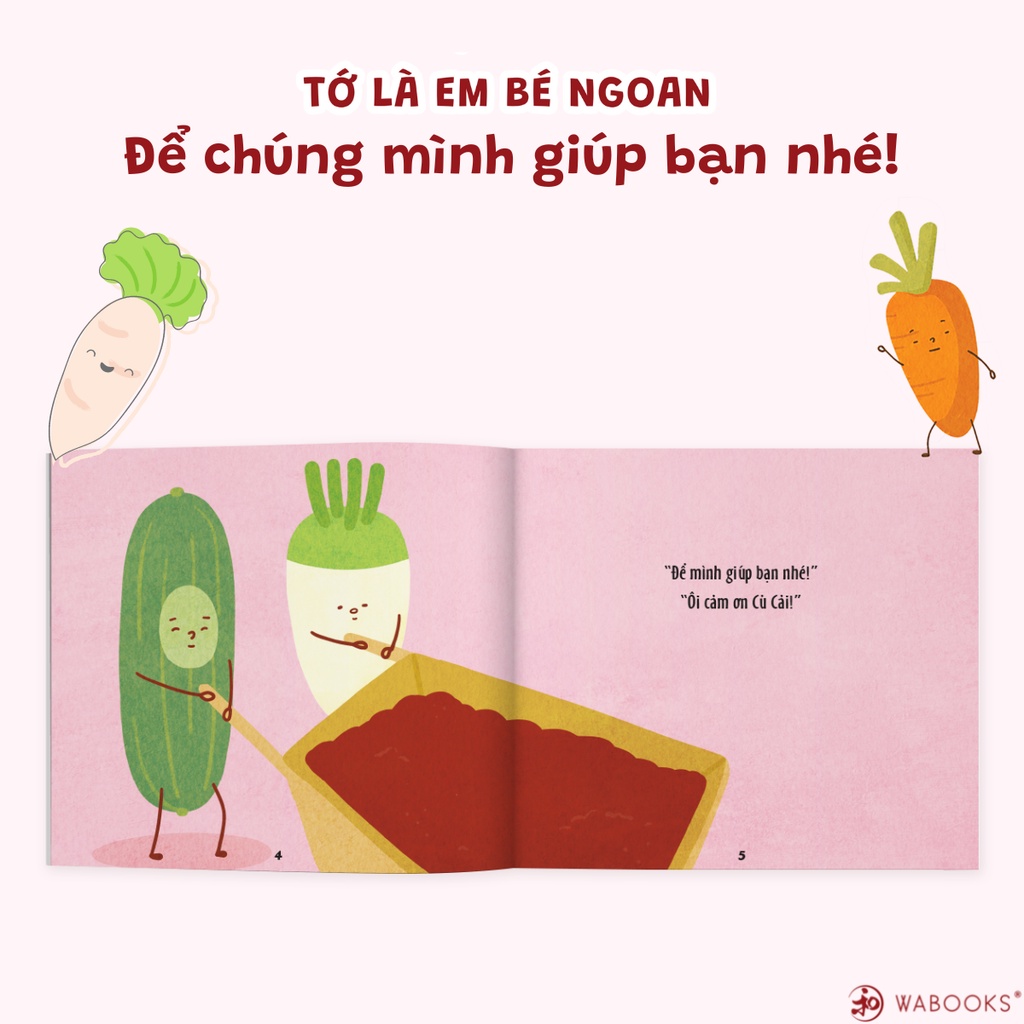 Sách Ehon Tớ là em bé ngoan Combo 4 cuốn dành cho bé từ 2 tuổi