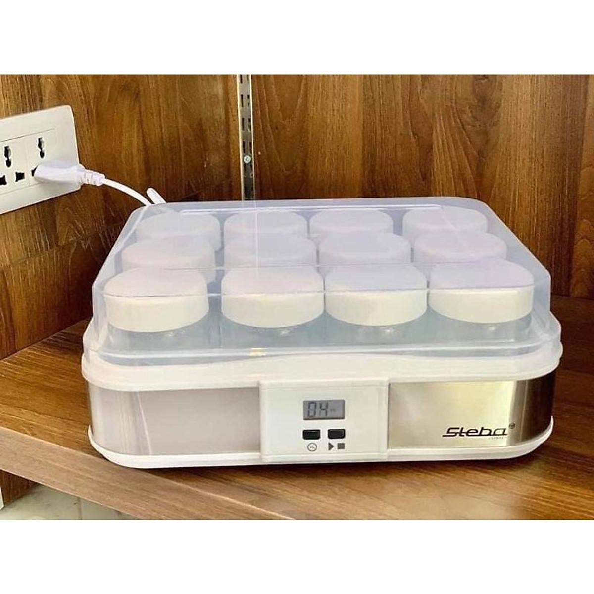 Máy Làm Sữa Chua Steba JM2-12 Lọ, Nhập Đức, Bảo Hành 12 Tháng