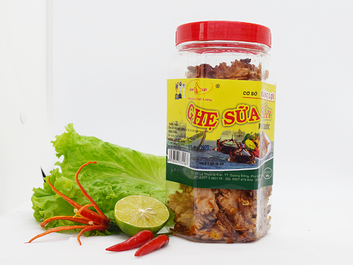 Ghẹ sữa sấy Phú Quốc