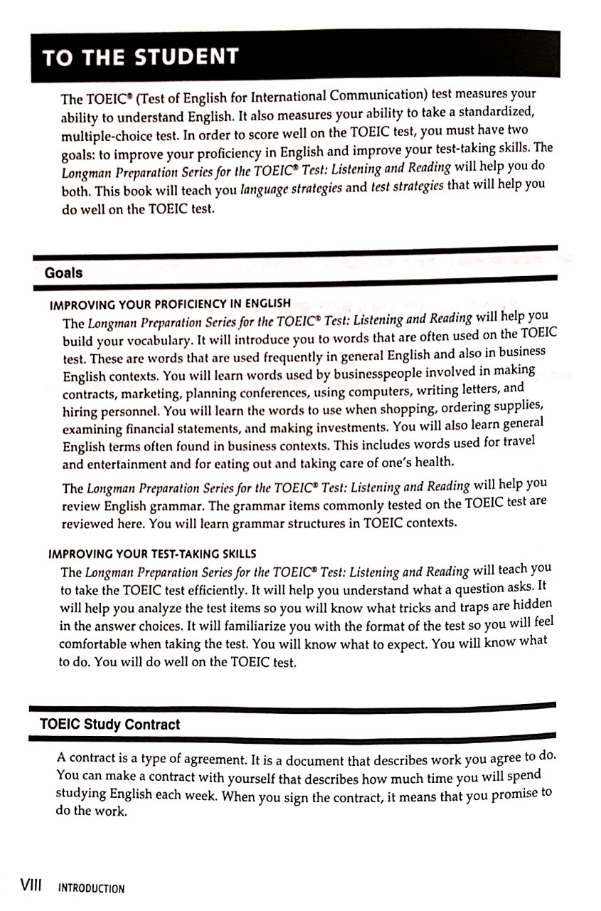 Longman Preparation Series for the TOEIC Test: Listening and Reading (6th Edition) Student Book - Level Advanced with MP3 &amp; Answer Key