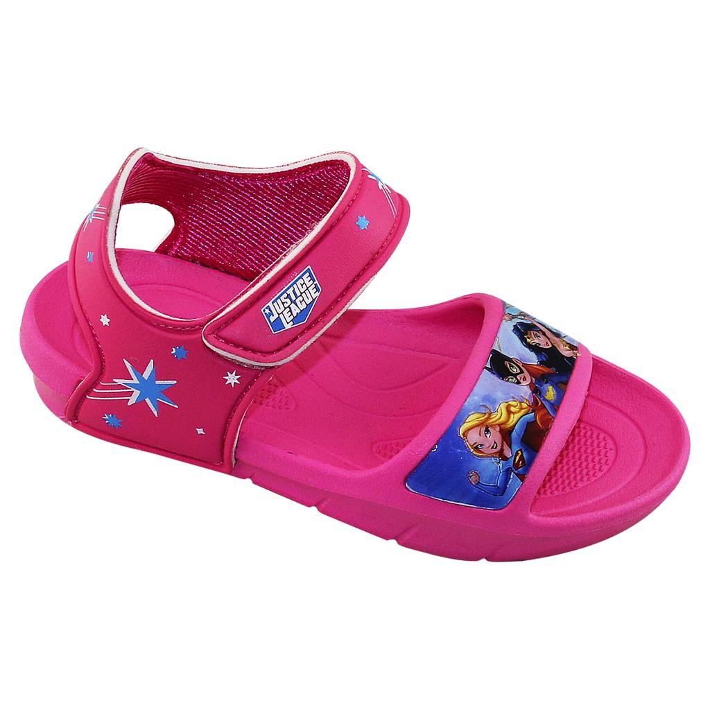 Sandal bé gái Bita's SHEROG.01 (Đỏ + Hồng + Xanh ngọc)