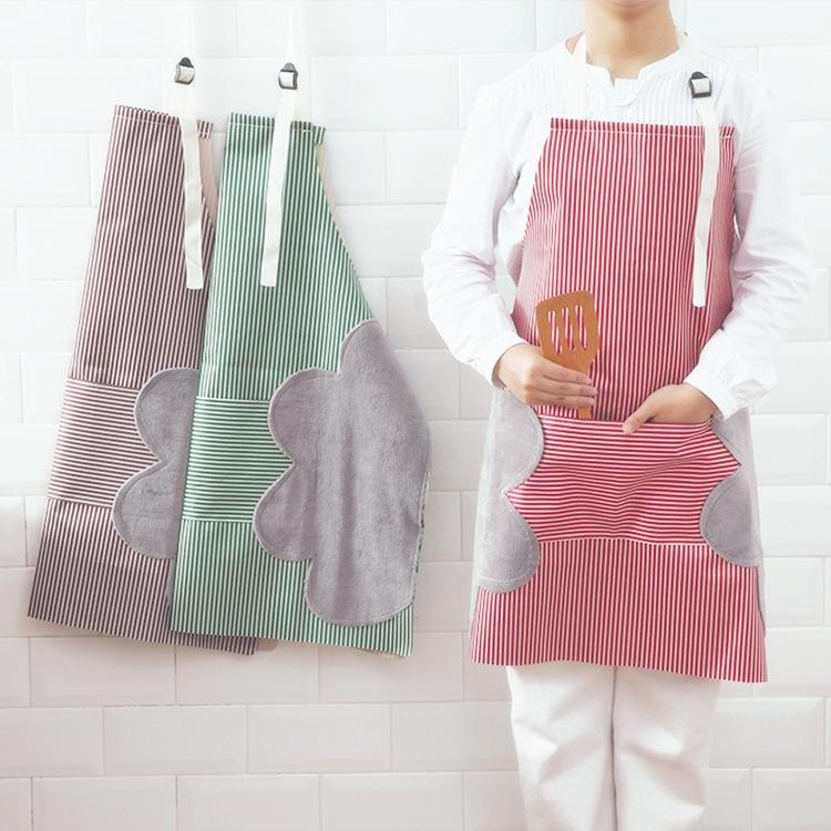 Tạp dề nấu ăn hoạ tiết hoa xinh xắn