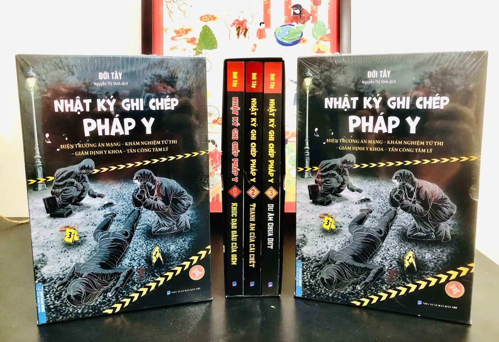 Boxset Nhật Ký Ghi Chép Pháp Y - Tập 1 + Tập 2 + Tập 3 (Hộp 3 Tập)