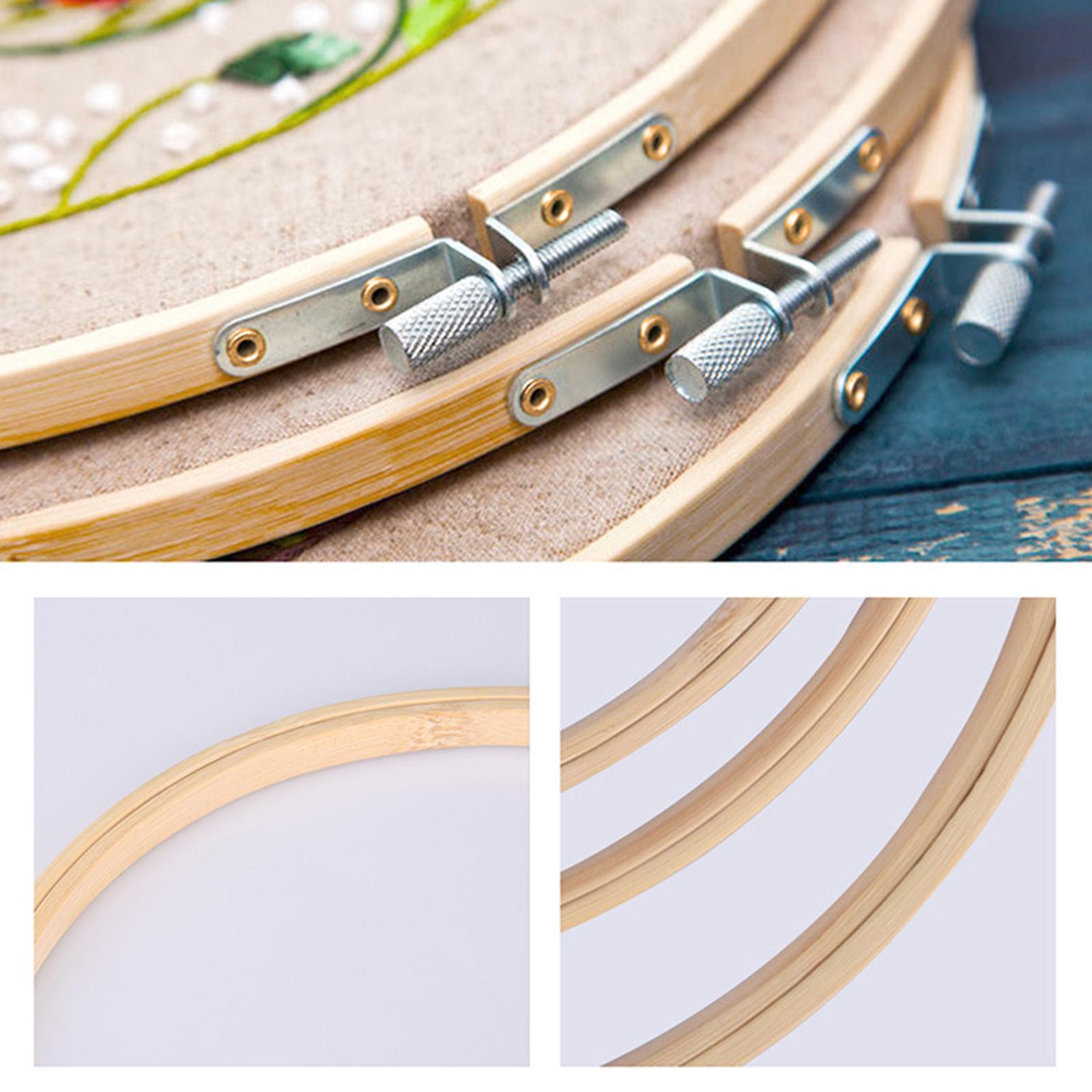 Embroidery Starter Kit Embroidery Hoop DIY Cross Stitch Sewing Kit for Adult