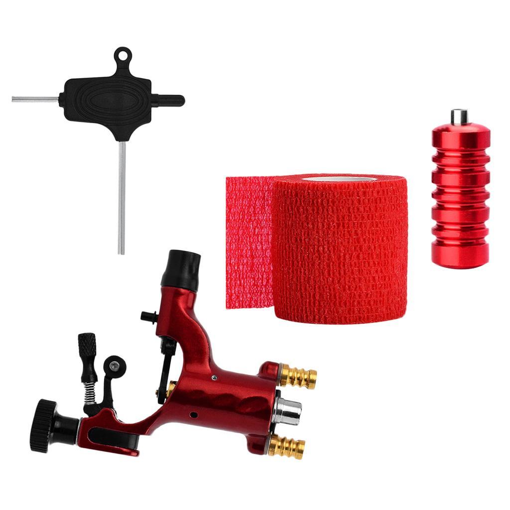 Dragonfly Rotary Machine Shader&Liner Assorted - Red, 11x11x8cm