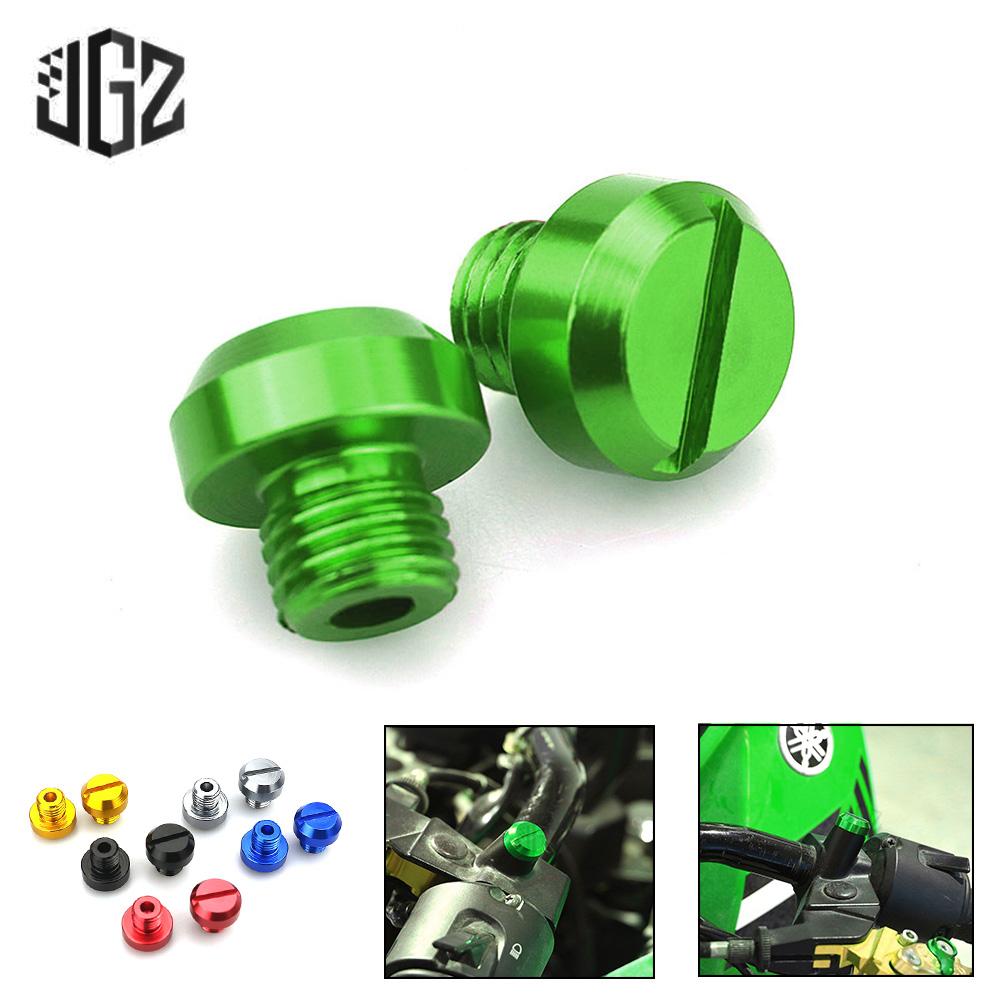 Bộ 3 Ốc Vít M10X1.25 Cho Kính Chiếu Hậu Kawasaki Z250 Z400 Z650 Z750 Z800 Z900 Z1000 Làm Từ Nhôm