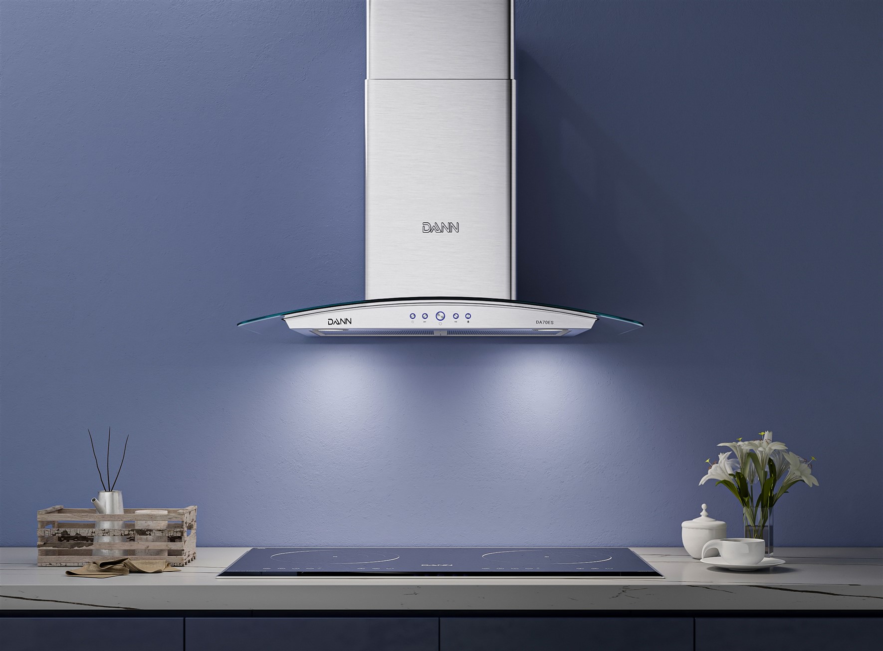 Máy hút mùi Dann DA70ES - Hàng chính hãng