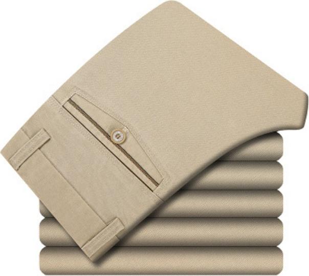 Quần tây ÂU Titishop QTN82 KEM ( KAKI ) CỰC XỊN