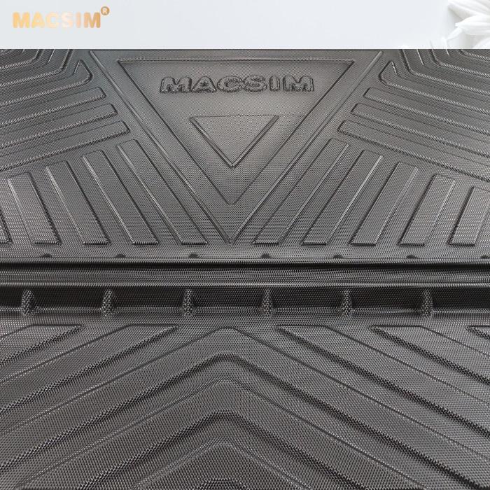 Lót cốp xe ô tô Mercedes GLB 2010 - 2022 chất liệu TPV thương hiệu Macsim màu đen