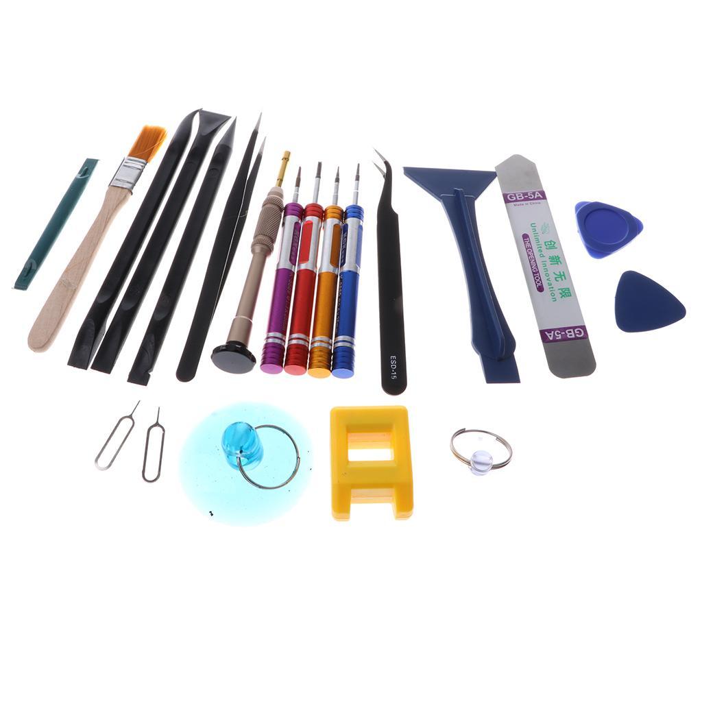 20 Pieces  Spudger Phone Tablet Opening Pry Bar Tool Blue