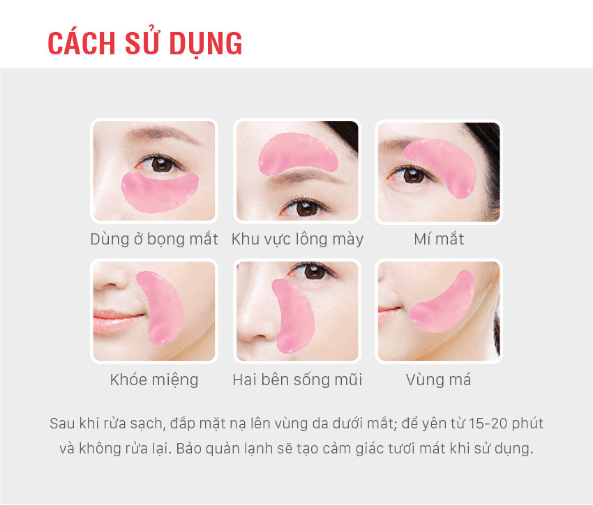 Mặt nạ dưỡng sáng da mắt Cà chua và Gluta Baby Bright Tomato &amp; Gluta Eye Mask 1 Pair 15g