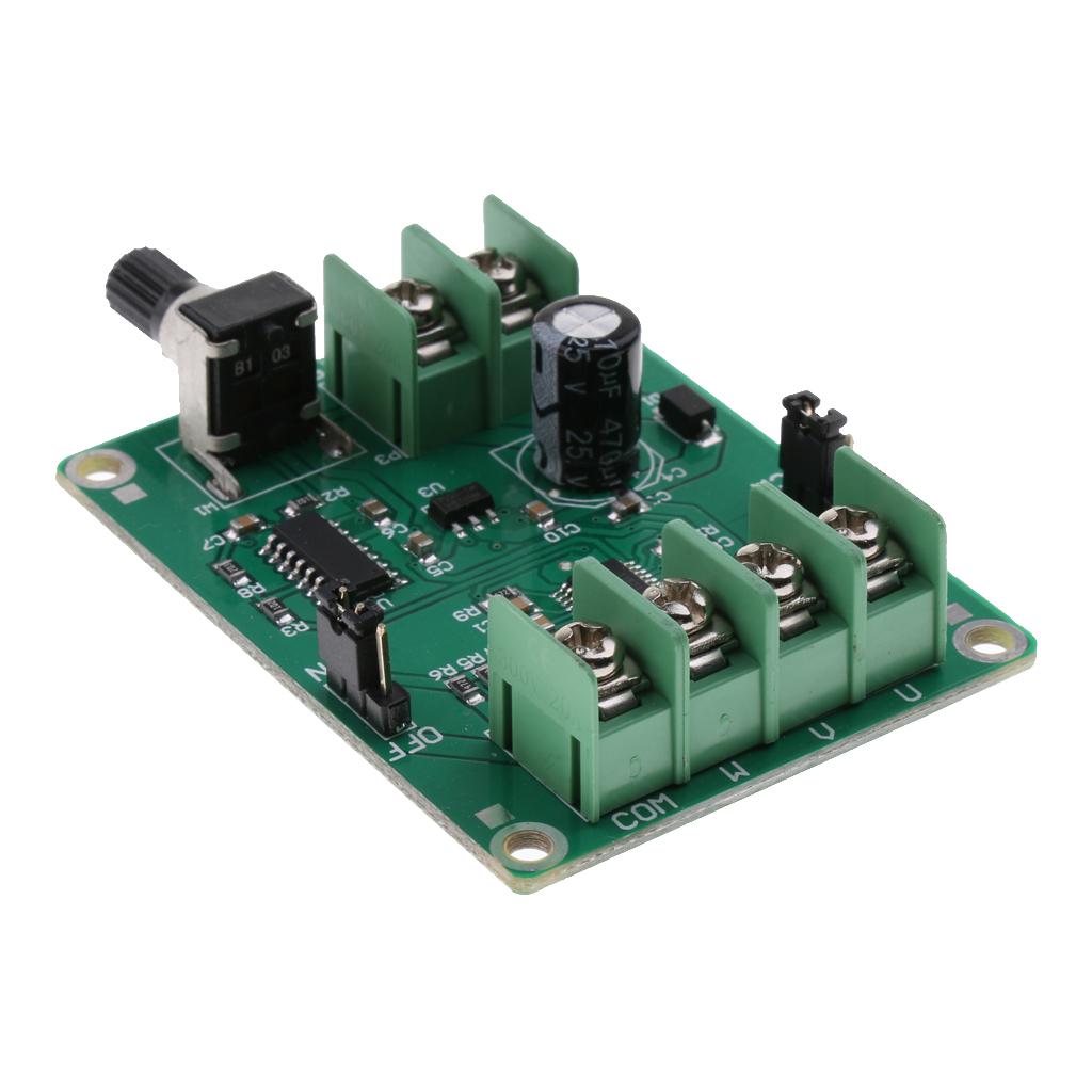 9-12V DC Brushless Motor Driver Board For Hard Drive 3/4 Wire Green