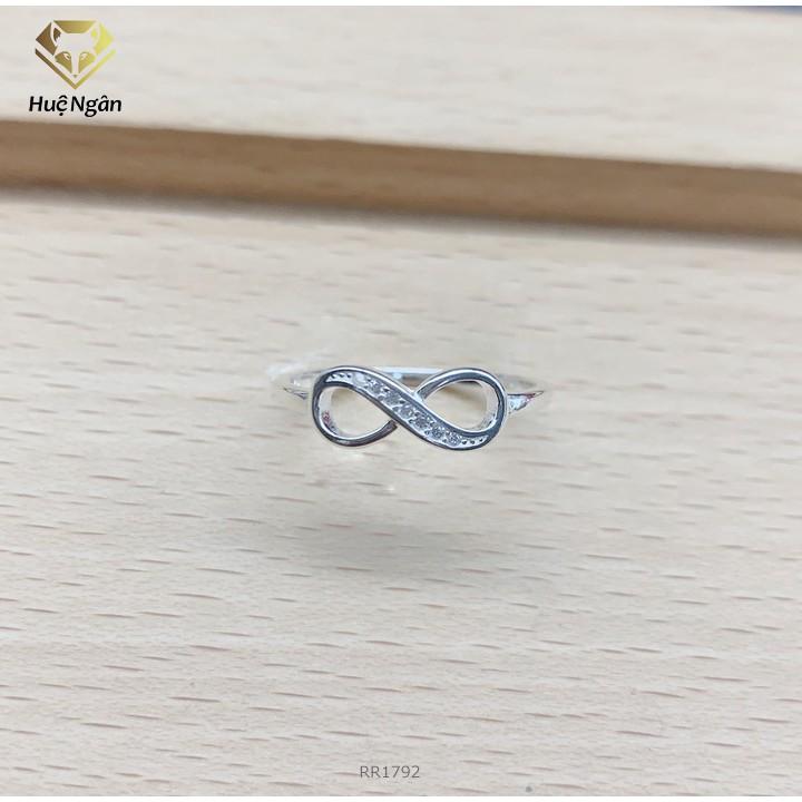 Nhẫn bạc 925 Huệ Ngân - vô cực RR1792