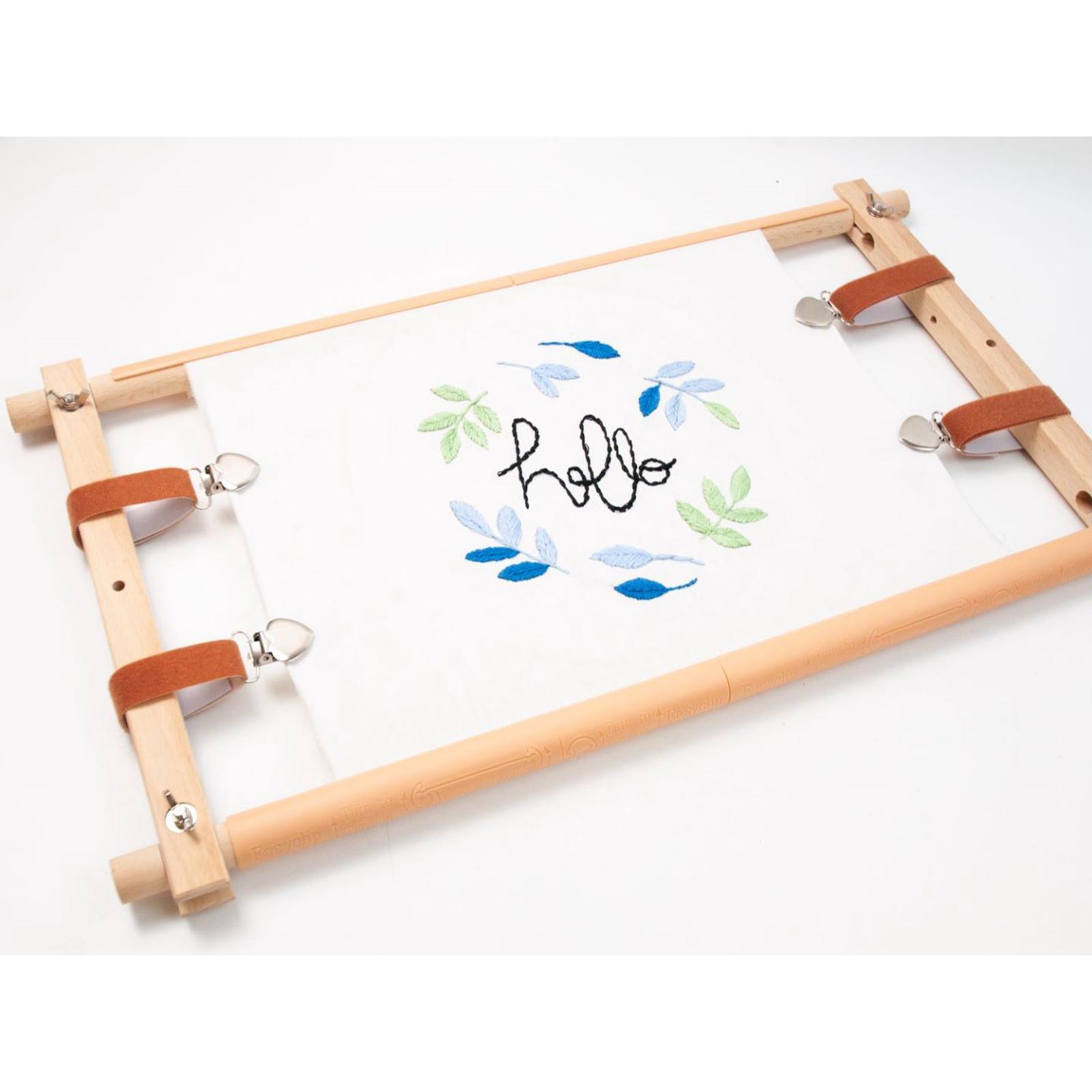 Needlework Frame Holder Hand Embroidery Frame for Cross Stitch Accessories