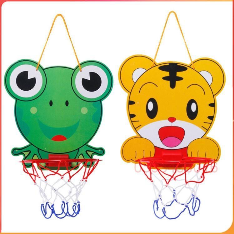 Bộ Bóng Rổ Treo Tường Hình Thú Đáng Yêu Cho Các Bé Vận Động Phát Triển Chiều Cao