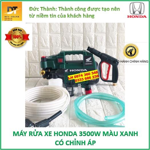 Máy rửa xe HONDA đỏ có chỉnh áp