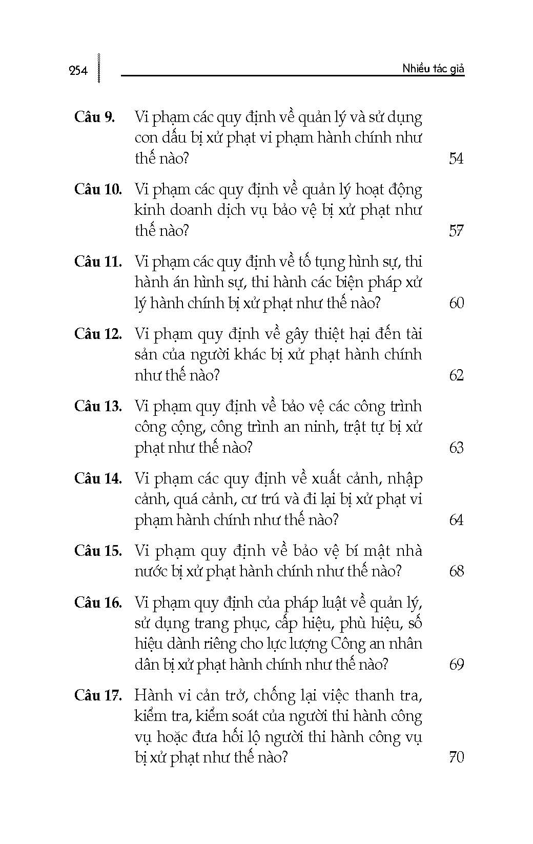 Tư Vấn, Phổ Biến Và Áp Dụng Pháp Luật An Toàn Công Cộng, Trật Tự Công Cộng