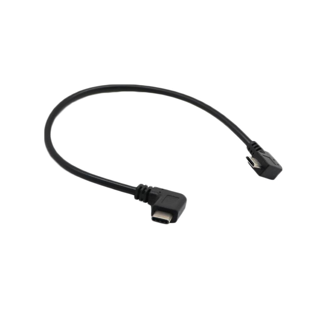 Tương Thích Cổng Micro USB Sang Type C Cáp Dữ Liệu 90 Độ Video Cáp Dữ Liệu Dành Cho DJI Mavic Pro