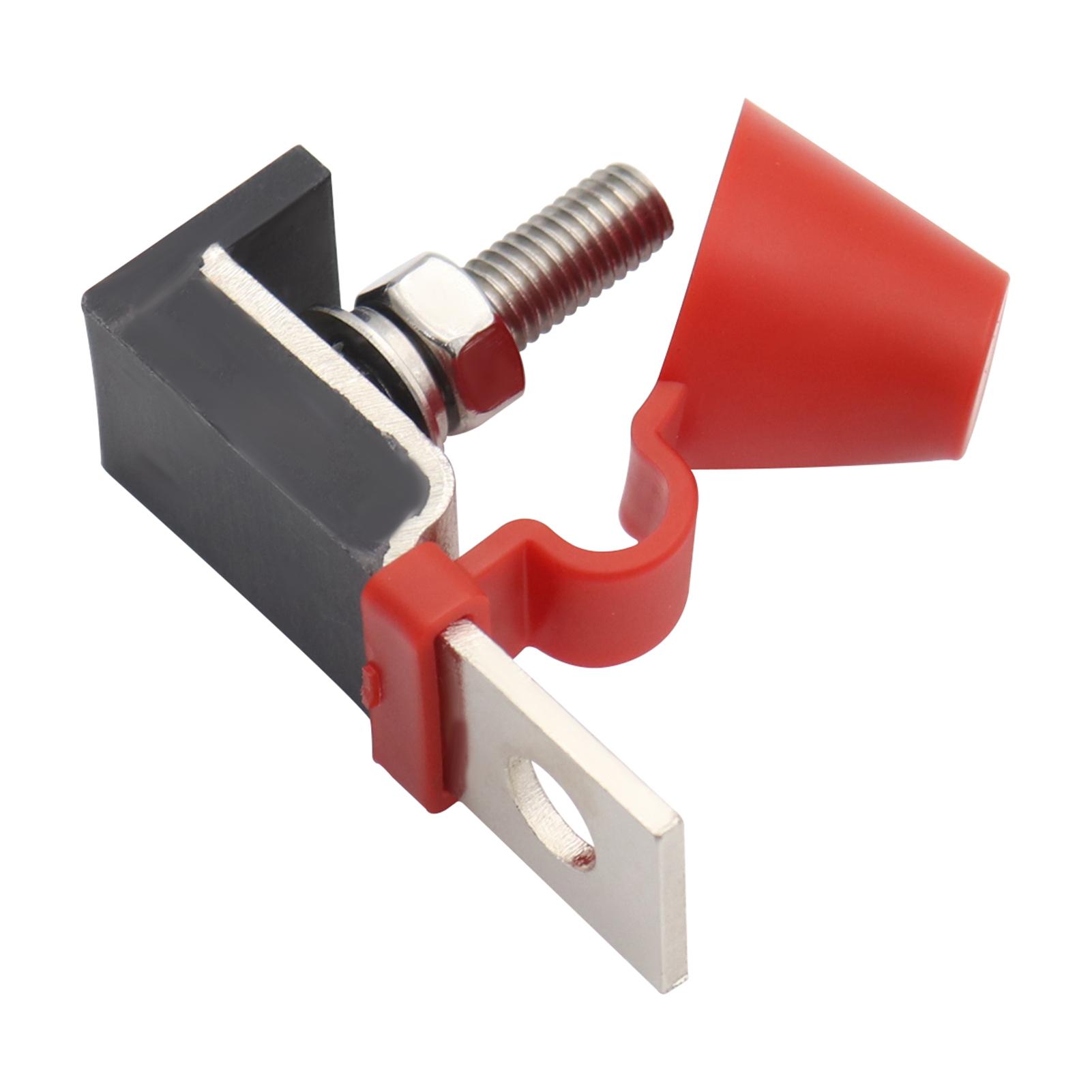 Terminal Fuse Block with Cover Single Stud M8 Withstand Current Range 30A-300A