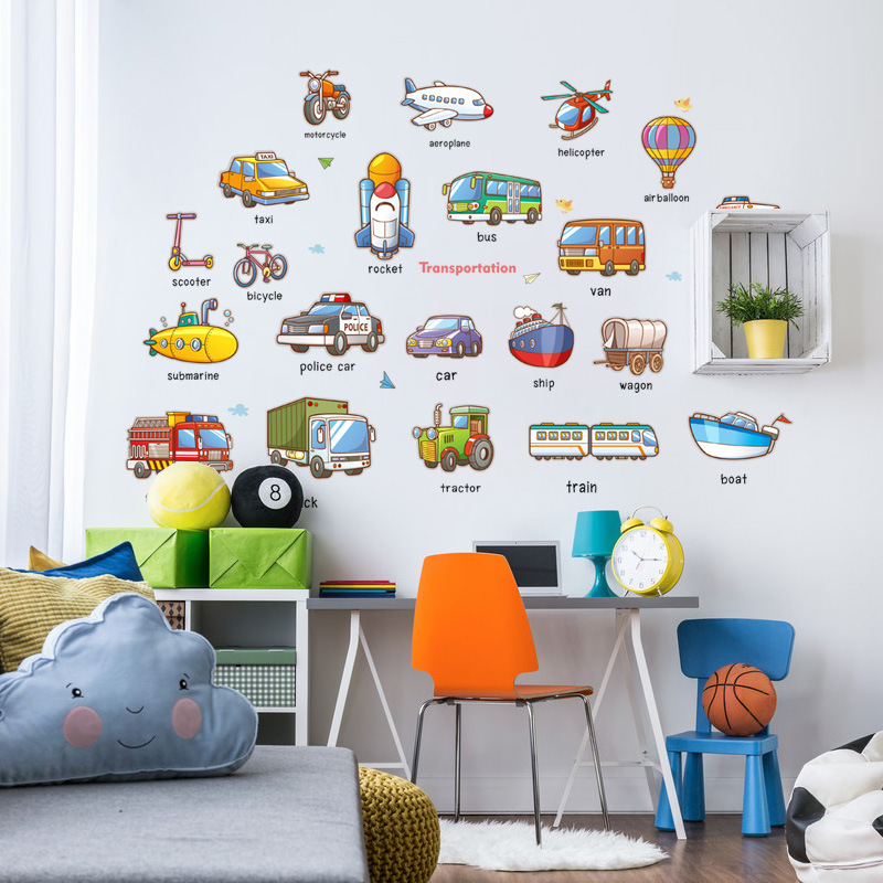 Decal dán tường trang trí phòng cho bé yêu