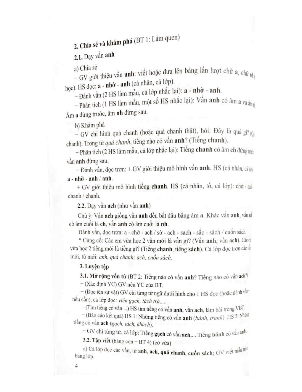 Sách Giáo Viên Tiếng Việt Lớp 1 Tập 2 - Bộ Cánh Diều