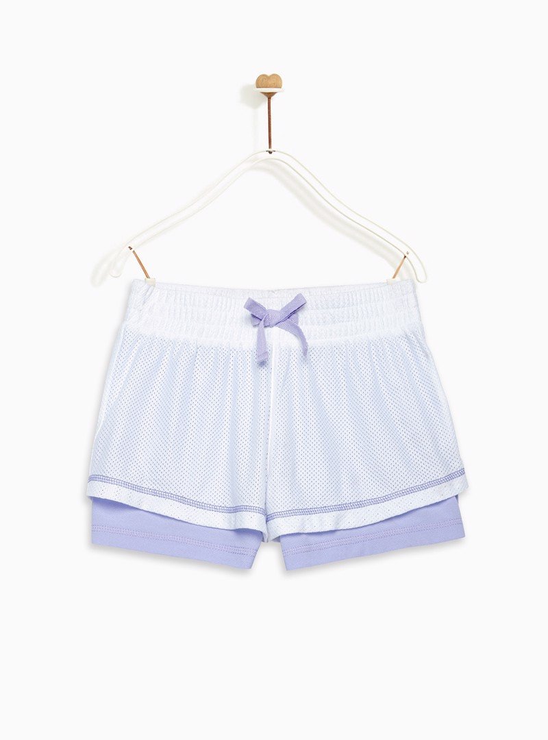 Quần Short Bé Gái 2 layers pull-on short