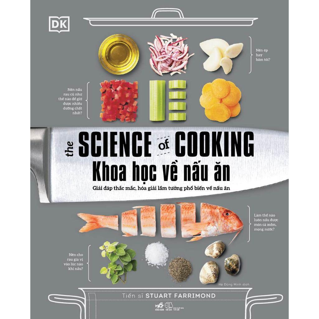 Hình ảnh Combo Khoa học về nấu ăn - Khoa học về gia vị (Bìa cứng) (NXB DK) - Bản Quyền